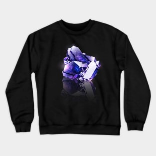 Blue Purple Fluorite Crewneck Sweatshirt